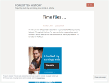 Tablet Screenshot of forgottenhistory.net